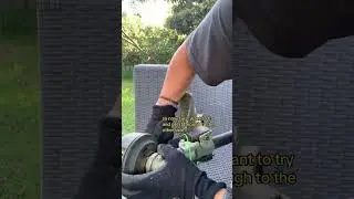 Putting new line in Ryobi 18V ONE brushless line trimmer