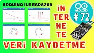Arduino Wifi - internet - Esp8266 -   Thingspeak veri Gönderme - Arduino projesi - 72 -