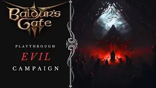 Baldur's Gate 3 SOLO DARK URGE EVIL CAMPAIGN Gameplay Walkthrough Part 10 2K FULL Game | (PC 2023)