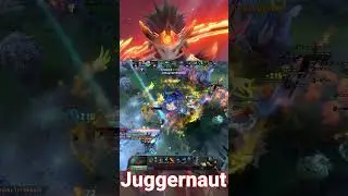 When Juggernaut farm Hero instead of creeps 🔥Easy 2650 Golds🔥 #dota2 #shorts #Rampage