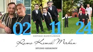 Davetiye Ramo Kemal Mirhan Paşa Kardeşler 02 11 2024 Almanya MönchenGladbach