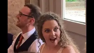 Bride & Groom knew nothing about us! Their surprised faces on this video at lovely Wryesdale Park