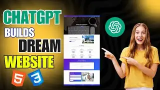 Create Dream Website with ChatGPT | Business Website | HTML & CSS
