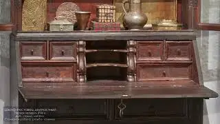 Шкаф-поставец двухчастный