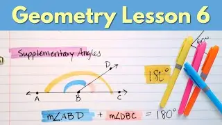 Angle Pairs - Geometry Lesson 6
