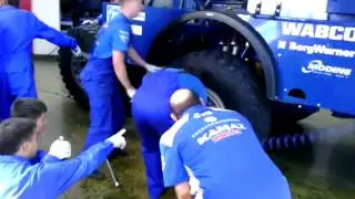 КАМАЗ мастер  Демонстрация замены колеса 25 06 14 xvid