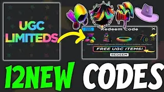 ⚠️UGC!⚡CODES⚠️UGC LIMITED CODES AUGUST 2024 - UGC LIMITED ROBLOX CODES