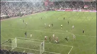 osimhen in Antalyaspora attığı röveşata golü, stad çekimi