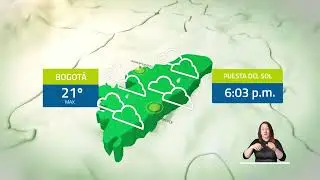 Pronóstico del tiempo - Tarde miércoles 1 de mayo 2024