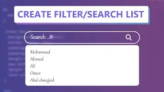JavaScript Filter Tutorial for Beginners