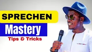 How to have Better SPRECHEN in Learning German | German Language Speaking skills A1-C2 Sprechen