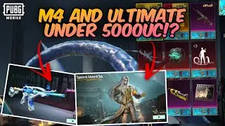 GOT TIDAL M4 in 5000UC 🌊 BGMI Tidal M416 Opening 🔥 Abyssal Captain Ultimate Spin BGMI & PUBGM 🌟