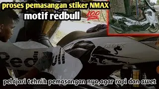 Wraping decal motor NMAX full body
