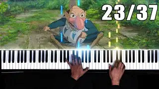 23. Kyū sekkin (急接近)| The Boy and the Heron OST Piano Tutorial