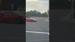 Look at the ferrari!!
