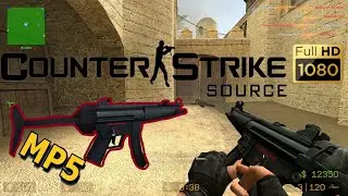 Counter-Strike: Source (2022) - de_dust2_unlimited - MP5 Gameplay (PC HD) [1080p60FPS]