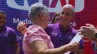 Entrega do 1º Caminhão de Prêmios - Aniversário 60 anos TVLAR