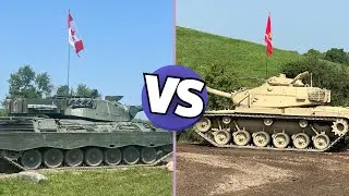 M60 vs Leopard battle royale - Aquino Tank Weekend 2024