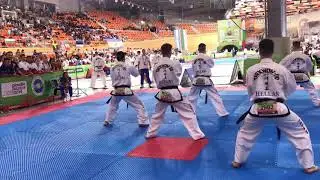 Russia vs Hellas Team Pattern Adult Male Semifinal Taekwondo World Championships 2019