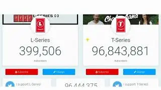 T-Series Bots Attack | Атака ботов на T-Series