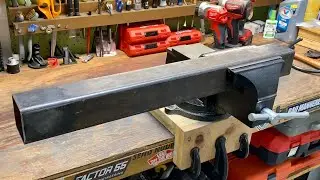 How to mount a vise without drilling holes in your workbench