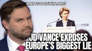 J.D. Vance EXPOSES Europe’s Biggest Lie at Munich Conference