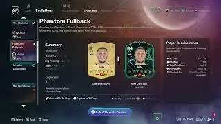 WHAT AN INSANE EVOLUTION! PHANTOM FULLBACK BEST META PLAYERS TO CHOOSE AND CARDS TO PICK - FC 26