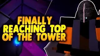 FINALLY REACHING THE TOP! Journey up the Tower Part 2 | Darkblox in Roblox | iBeMaine