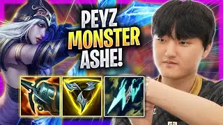 PEYZ IS A MONSTER WITH ASHE! - GEN Peyz Plays Ashe ADC vs Aphelios! | Season 2023