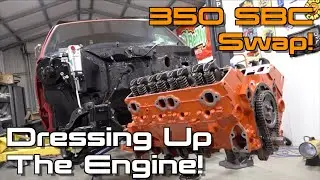 Dressing Up The V8 & Installing It Back In The Truck!  S10 Restomod Ep.9