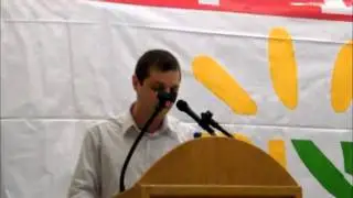 עילאי הרסגור-הנדין בועידת מרצ 1.12.2011