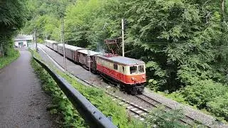 Narrow gauge (760mm) local train "Ötscherbär" at Puchenstuben