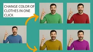 How to Change Clothes Color in Photoshop | Easy Step-by-Step Tutorial 