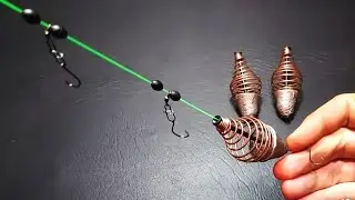 Long-range, tangle-free fishing tackle.