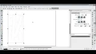 Turn a raster image into a vector outline