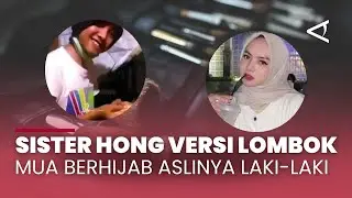 Viral! Lombok's version of Sister Hong: Male MUA disguises himself as a woman