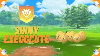 A Wild ✨ Shiny Exeggcute ✨ Appeared! [Pokemon GO] #shorts