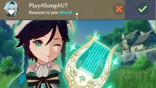 I met a traveling bard in Genshin