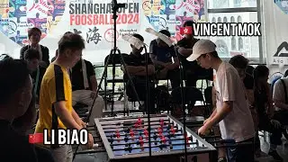 OS Qualification: Vincent Mok vs Li Biao - Shanghai Open 2024 (foosball tournament)