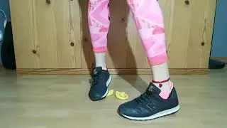 New Balance 373 hard stomping gummy toys ASMR crush fetish 