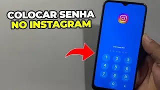 Como colocar senha no INSTAGRAM - 2024 Atualizado