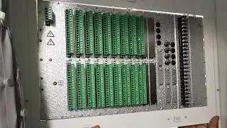BCU relay installation in LCC panel@ ABB