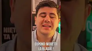 (BEST-OF) Dupond-Moretti : le SKETCH ! 🔥