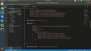 Django how to set header and footer(Book store project series )