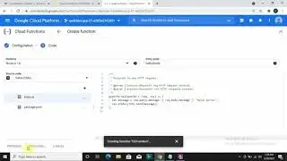 Lab #5 Cloud Functions Qwik Start Console Solution| Perform Foundational Infrastructure Task Quest