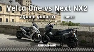 ⚡Next Nx2 vs Velca One 🛵 ¿Quién ganará? Parte 1 #motoeletrica #buzzmotos #duelo