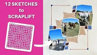 Flip Through 12 Creative Sketch Ideas Using Funhouse Mirrors Template