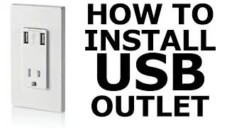 How to Install a USB Wall Outlet-DIY