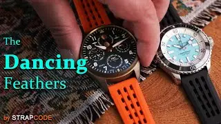 Like Feathers Ruffling in the Breeze : the Ocellus FKM Rubber Watch Straps
