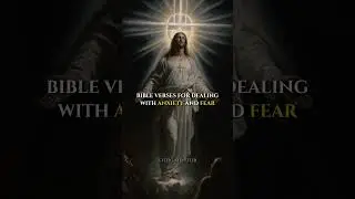 Bible verses for dealing with anxiety and fear ✝️ #christ #christain #bible #jesuschrist #god